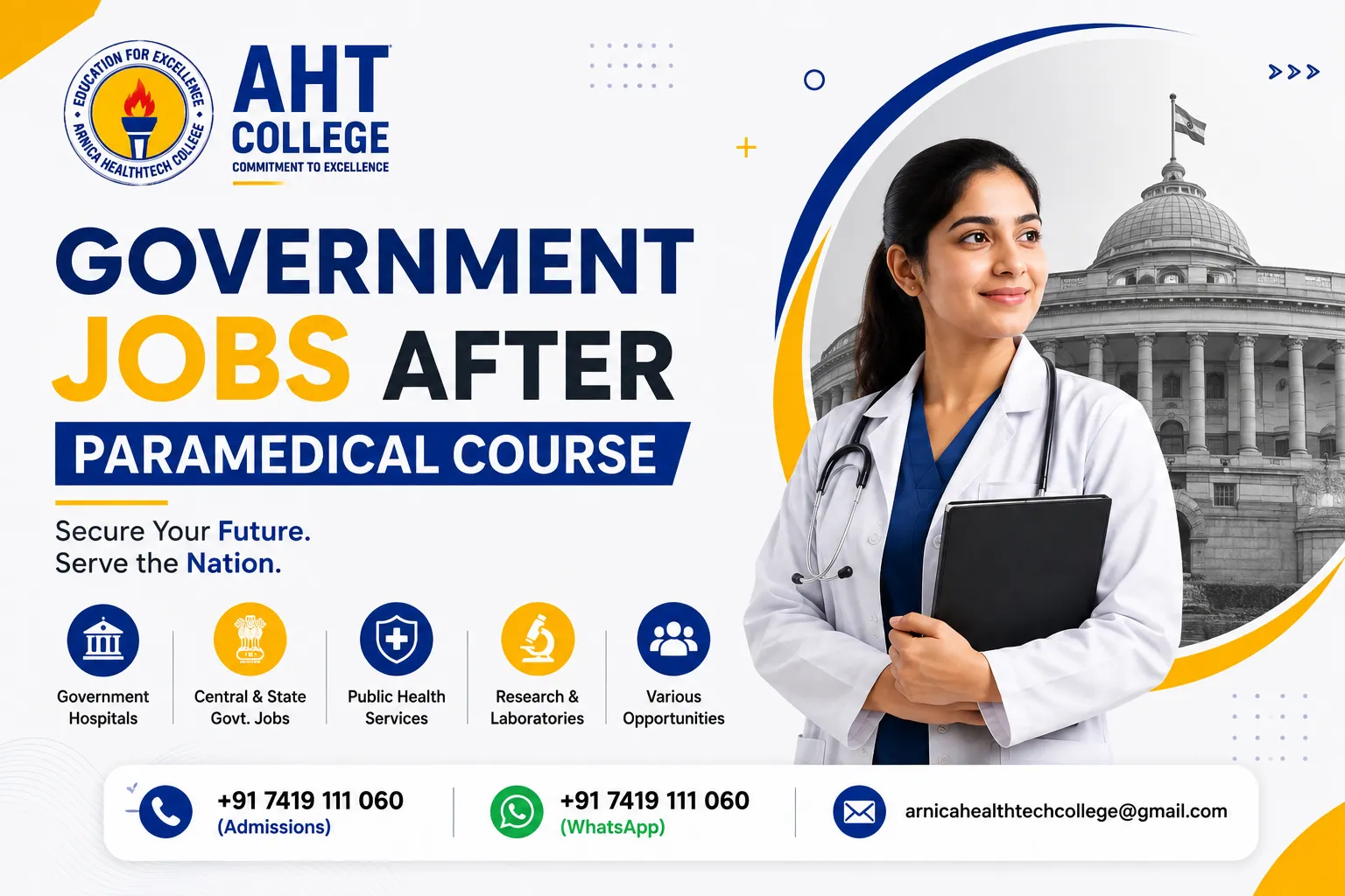 Government Jobs After Paramedical Course: Complete List & How to Prepare (2026)