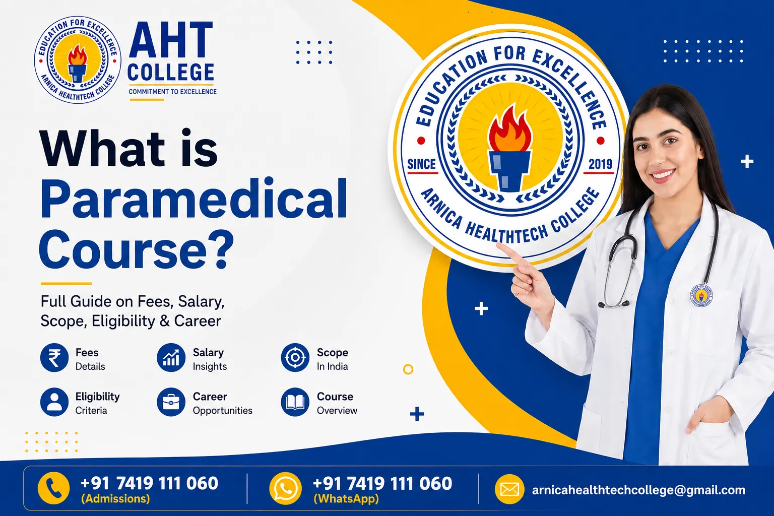 What is Paramedical Course? Full Guide on Fees, Salary, Scope, Eligibility & Career