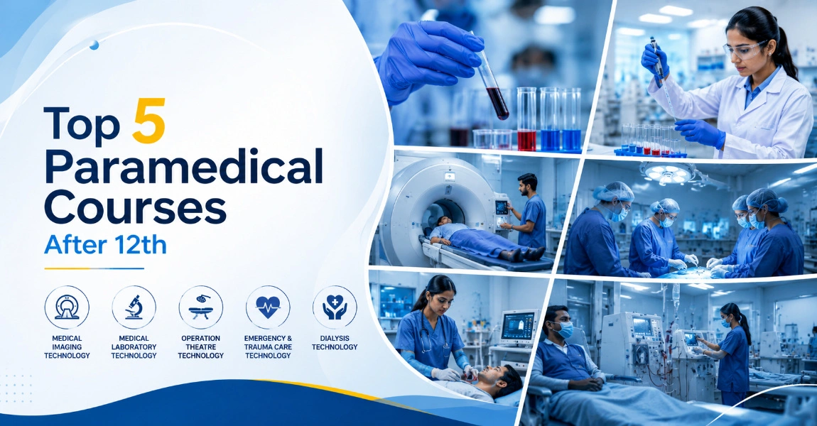 Top 5 Paramedical Courses After 12th: Eligibility, Career Scope & Salary