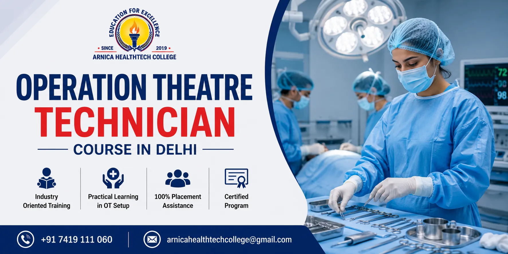 Operation Theatre Technician Course in Delhi