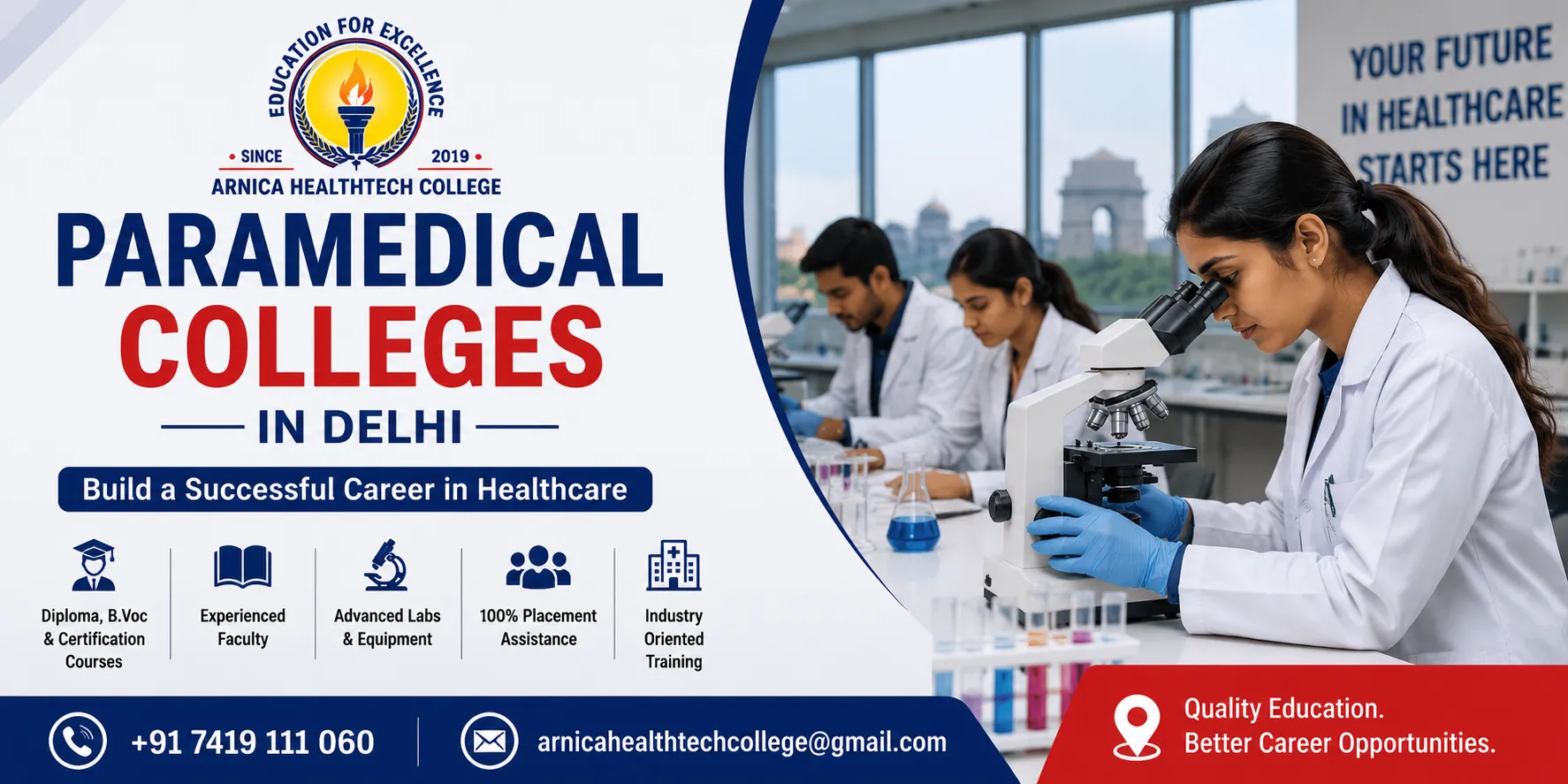 Paramedical Colleges in Delhi