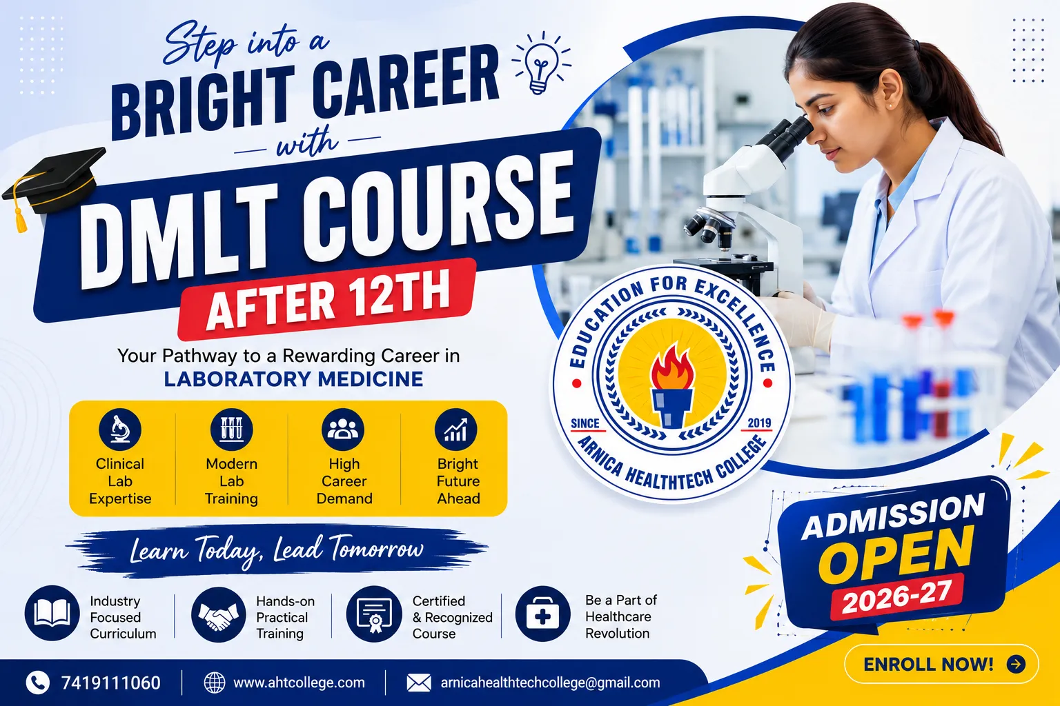 DMLT Course After 12th