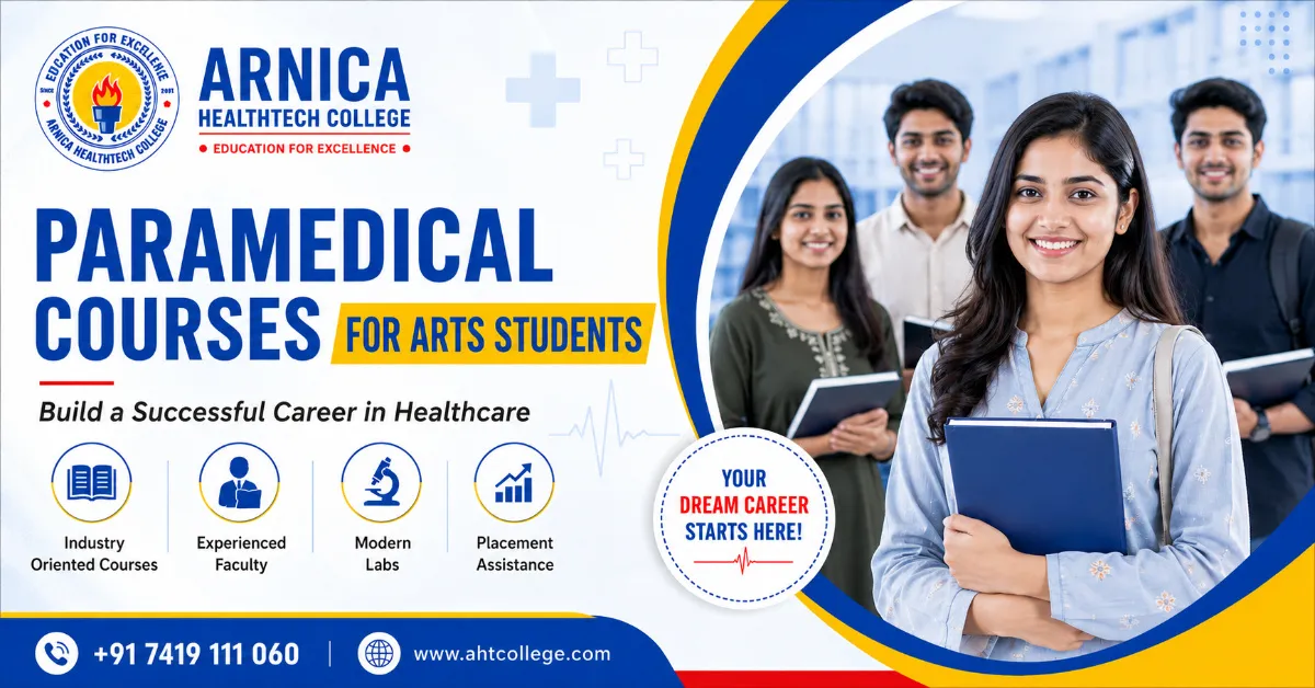 Paramedical Courses for Arts Students