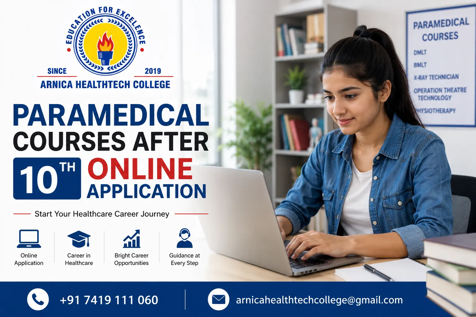 Paramedical Courses After 10th Online Application