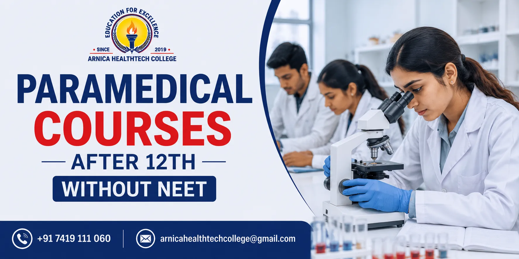 Paramedical Courses After 12th Without NEET