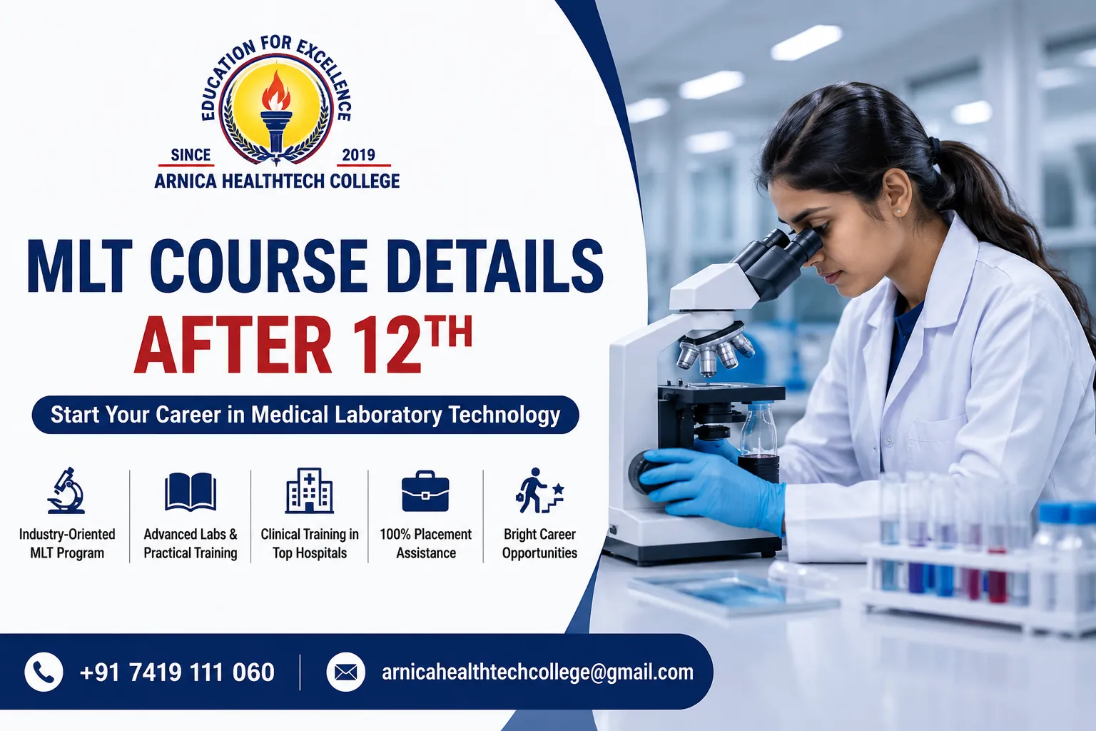 MLT Course Details After 12th